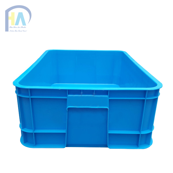Thùng nhựa đặc B1 tay cầm chắc chắn
